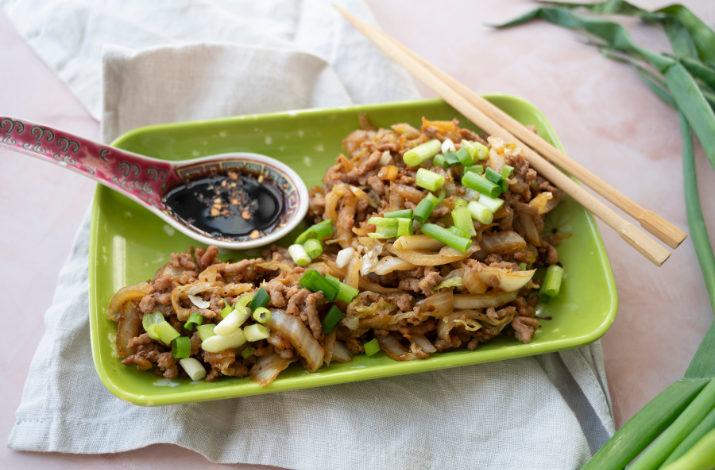Mongolian Beef & Cabbage