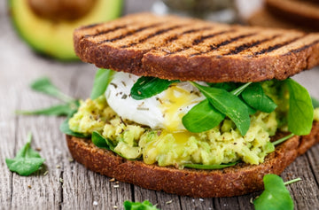 Poached Egg Sandwich with Chives