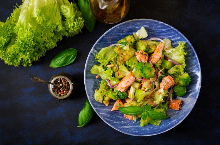 Broccoli and Salmon Salad