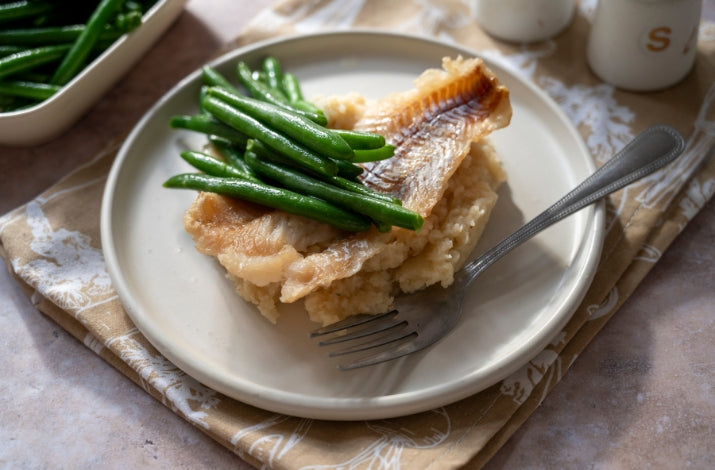 Baked Cod with Green Beans