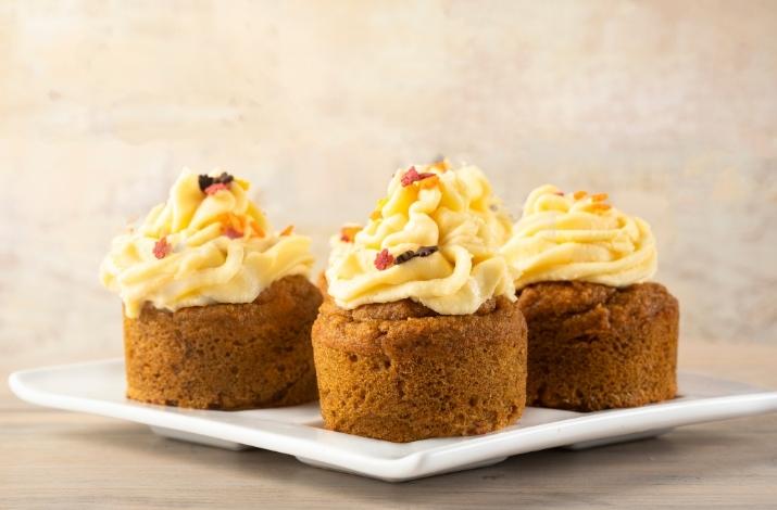 Pumpkin Cupcakes with Cream Cheese Frosting
