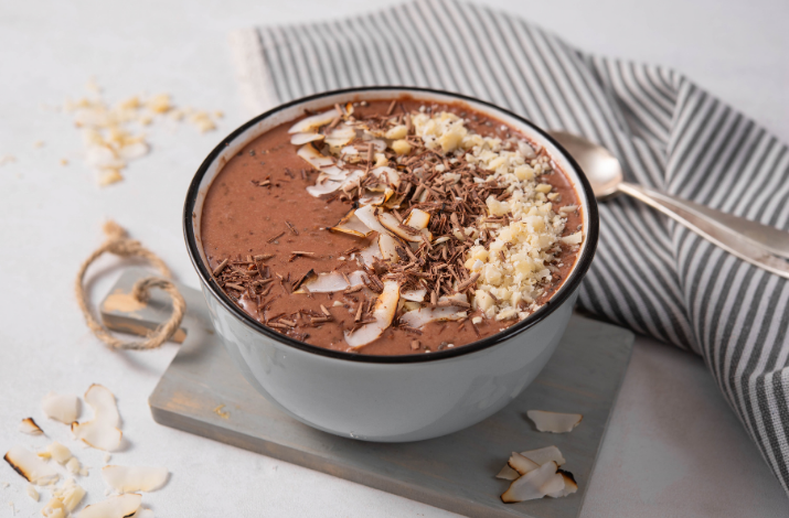 Chocolate Coconut Macaroon Bowl